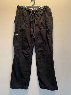 koi Black Women's Cargo Scrub Pants